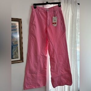 Zara Pink Flare Women's Jeans